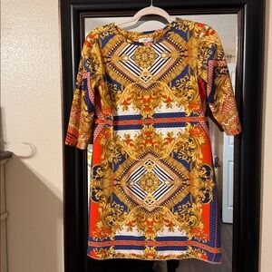 Tyler Boe Multicolor Patterned Fabric